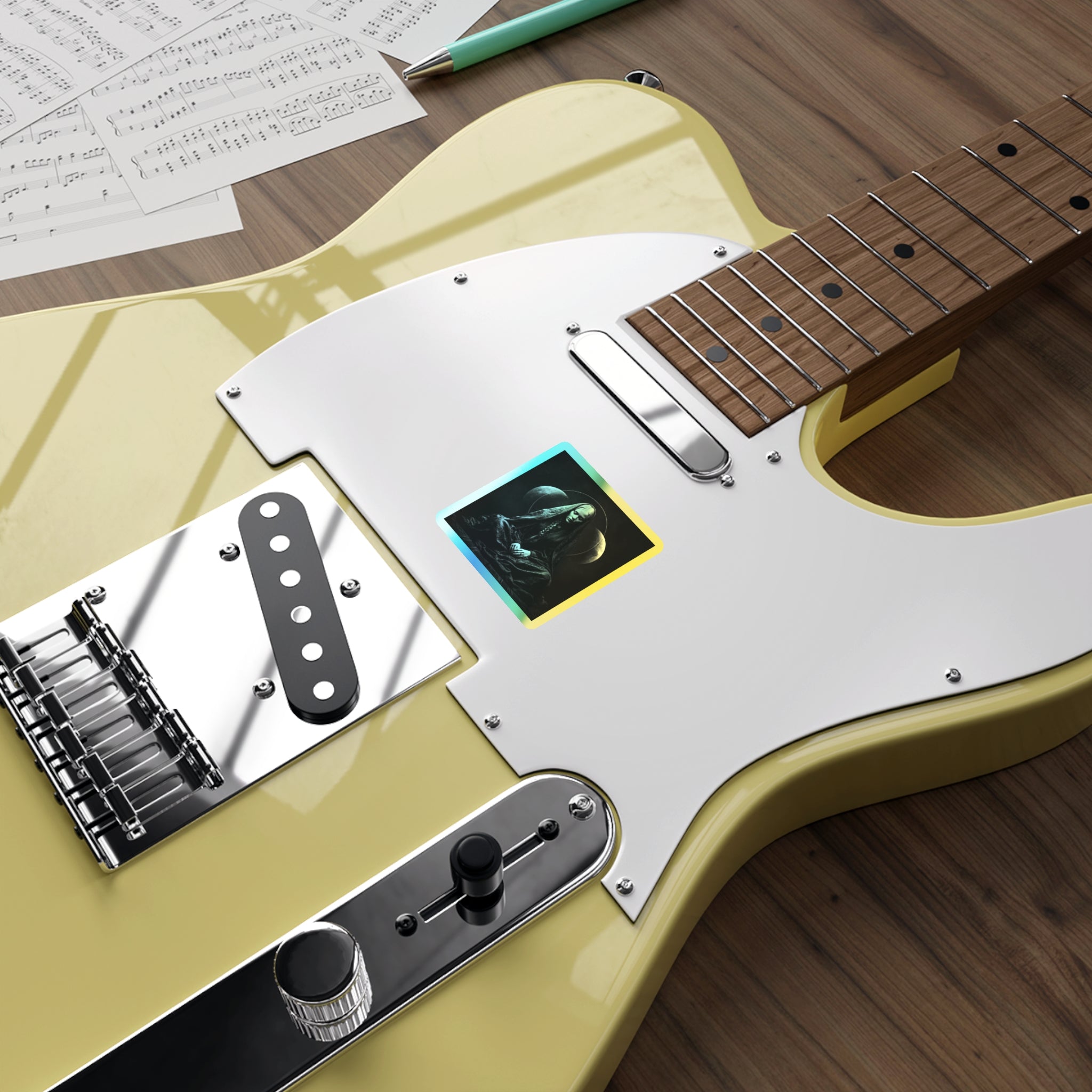 Holographic Die-Cut Sticker — Gothic Hekate