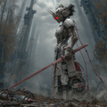 dystopian future samurai
